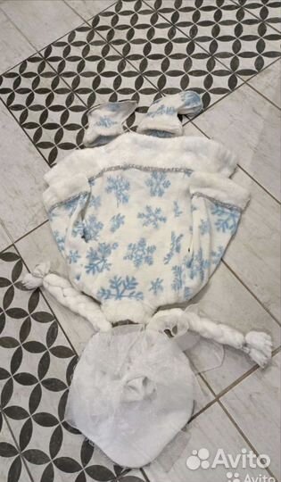 Костюм снегурочки. Продажа новогодний