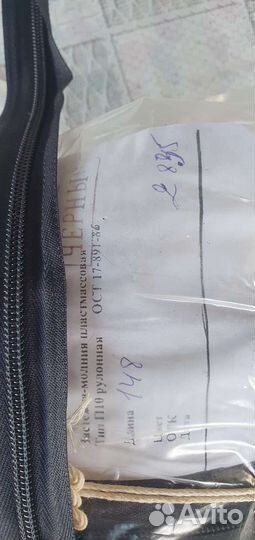 Молния рулонная черная