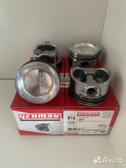 Комплект поршней Yenmak 1.4 Turbo Fiat