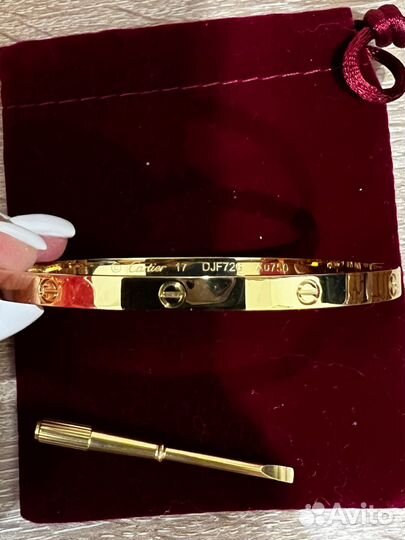 Браслет под cartier