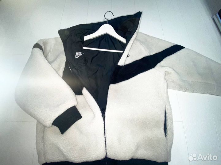 Куртка Nike big Swoosh двусторонняя