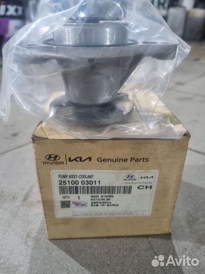 Водяная помпа KIA Rio 4 Hyundai Solaris 2