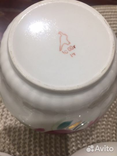 Чайный сервиз / неполный / Дулево, агашки / СССР