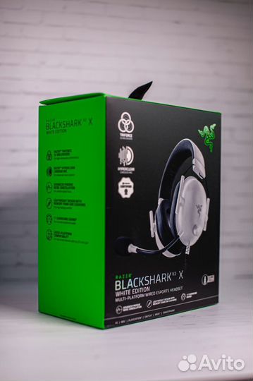 Наушники Razer blackshark v2x Новые