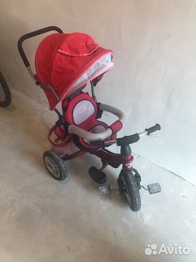 Детский трехколесный велосипед бу