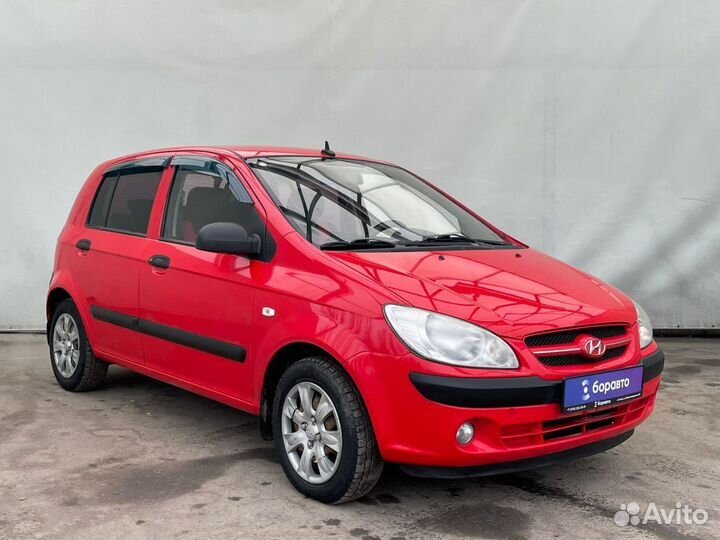 Hyundai Getz 1.4 МТ, 2008, 244 731 км