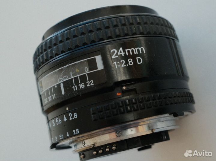 Объектив nikon 24 2.8 D