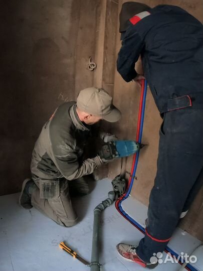 Монтаж теплого пола