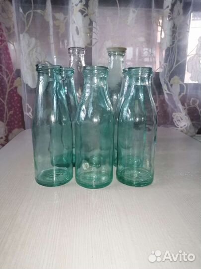 Бутылки молочные СССР