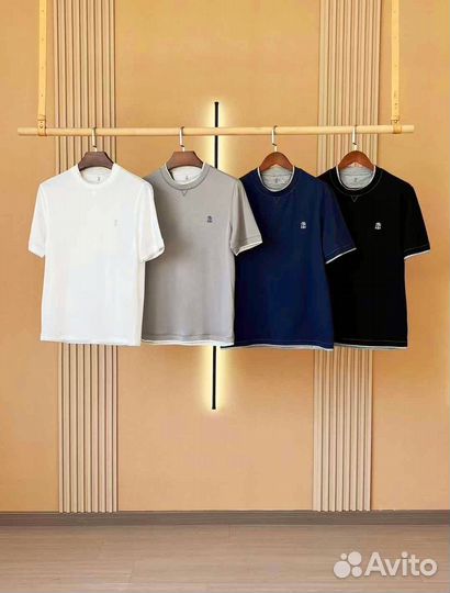 Мужская Футболка Brunello Cucinelli на заказ