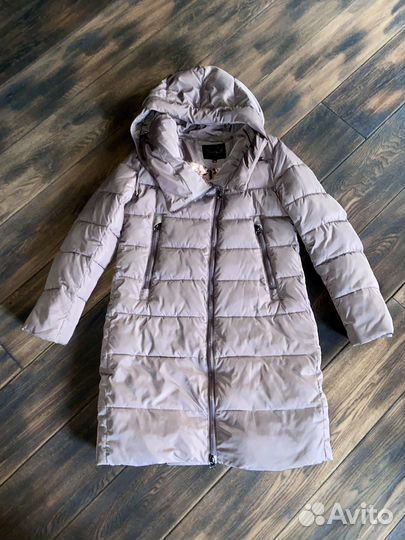 Пуховик зимний длинный 46-48