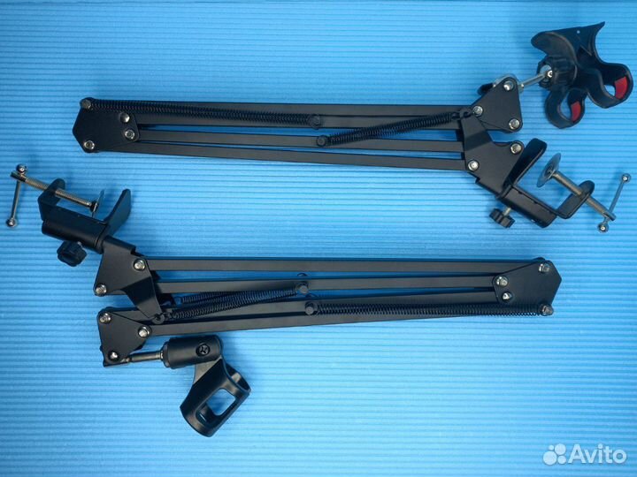 Микрофонная стойка 80см для блогера Универсальная