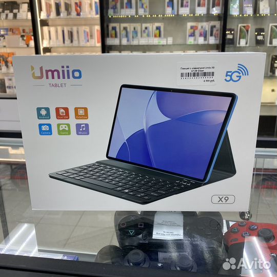 Планшет с клавиатурой Umiio X9 4/128 Green