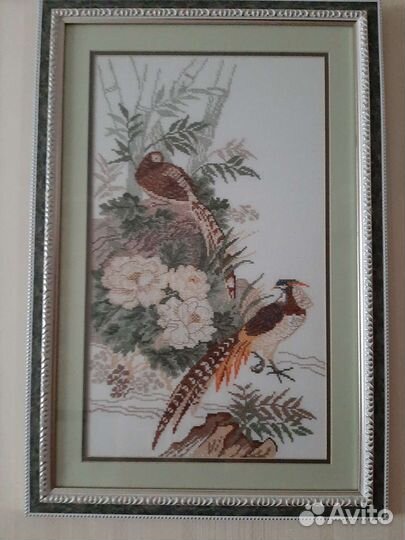 Картина вышитая крестом