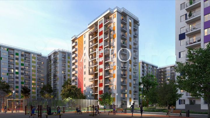 1-к. квартира, 31,6 м², 1/12 эт.