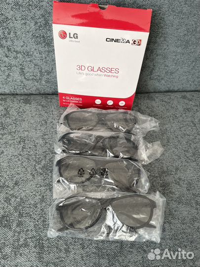 3D очки для телевизора lg