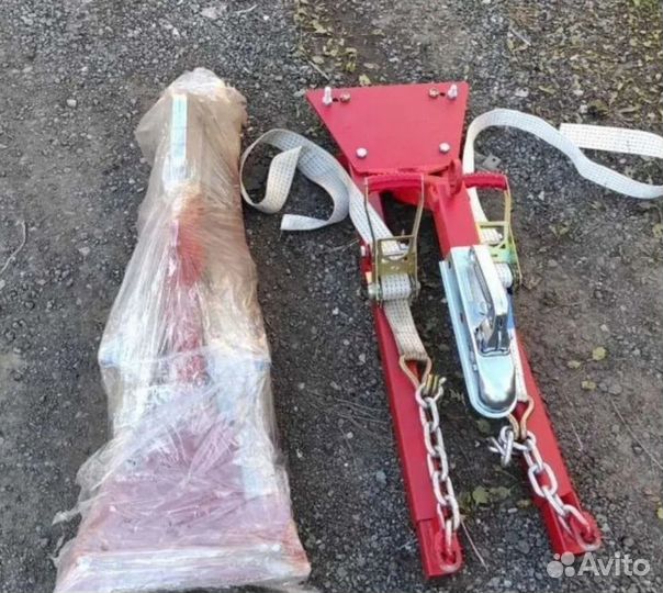 Жесткая сцепка для буксировки без второго водителя