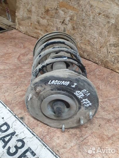 Амортизационная стойка передняя левая с пружиной 2