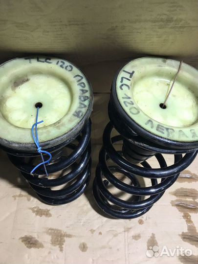 Пружины задние тойота ланд крузер 120 ( пара )