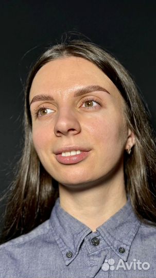 Модель на брови и ламинирование ресниц