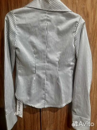 Блузка в полоску на девочку 5-6 лет