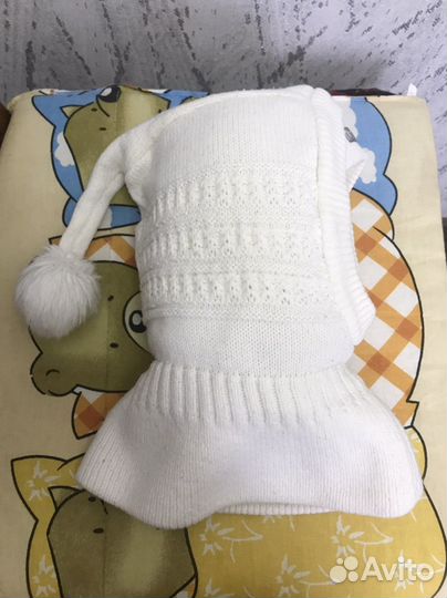 Шапка шлем детская