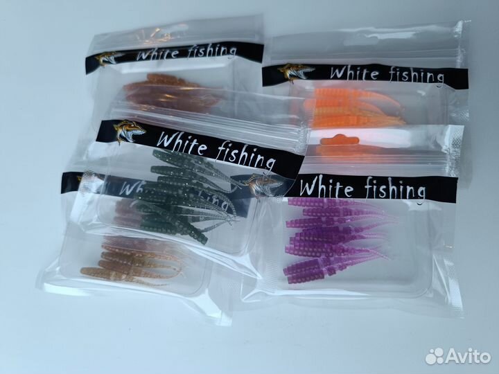 Силиконовые приманки для микроджига