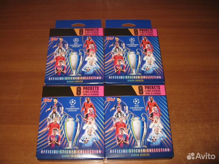Наклейки topps лига чемпионов 2025