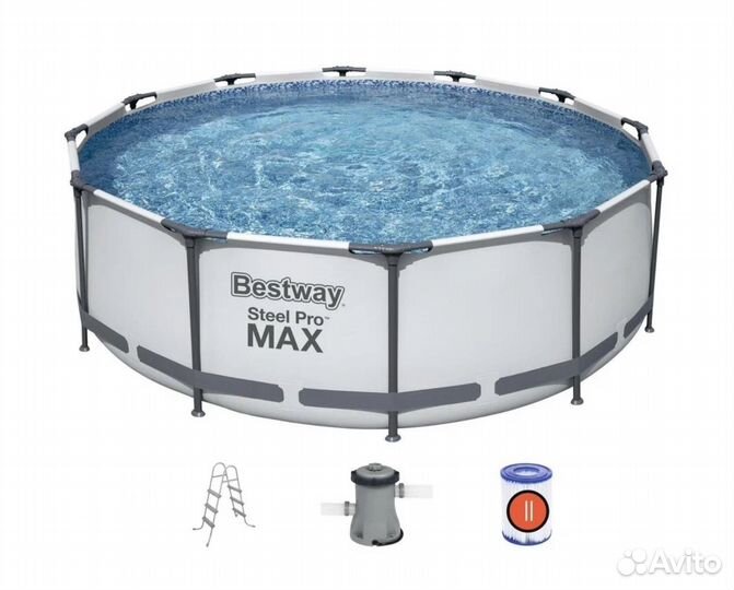 Каркасный бассейн бу