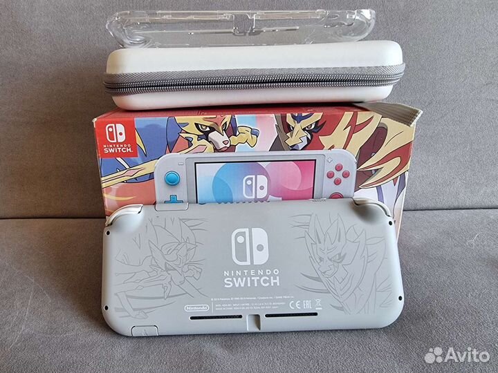 Прошитая Nintendo Switch lite Pokemon Edition 256g