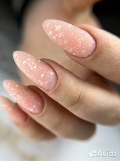 Маникюр гель лак наращивание ногтей педикюр