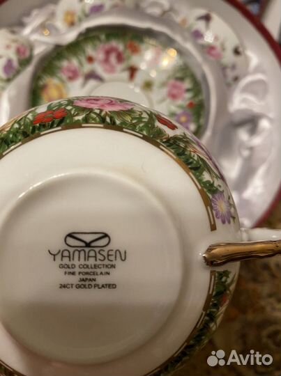 Чайный сервис Yamasen gold collection Япония