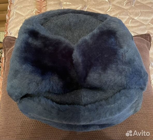 Шапка ушанка с кокардой