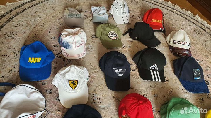 Кепки, бейсболки, шляпы