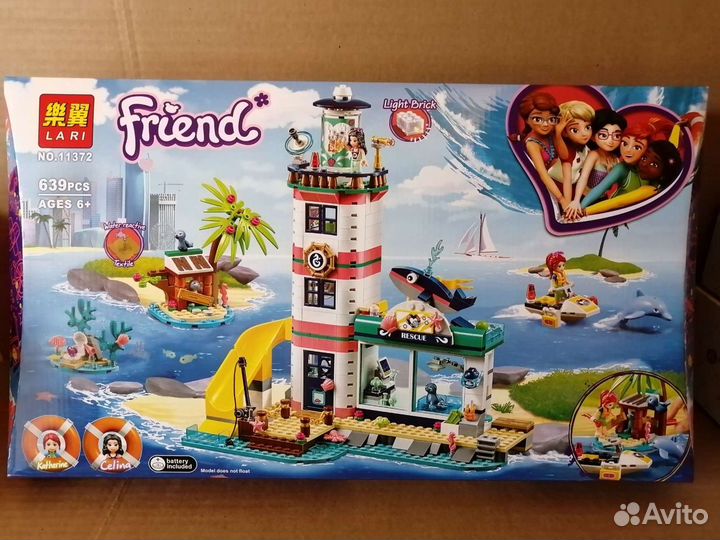 Конструктор Lari Спасательный центр на маяке