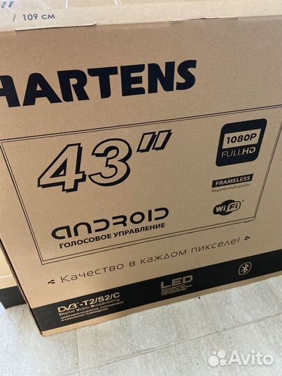 Телевизор SMART Hartens 43 (109см)