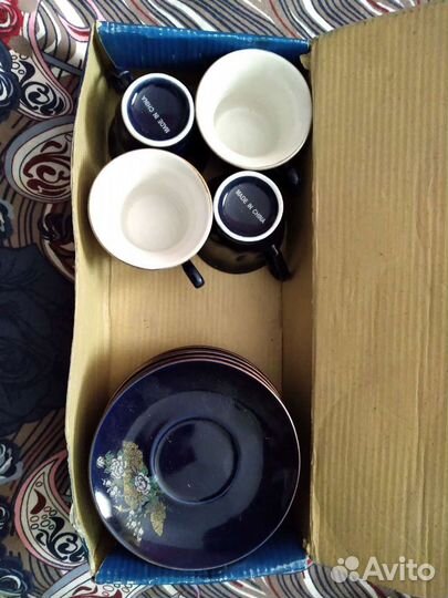 Чашка с блюдцем набор
