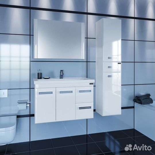 Тумба с раковиной санта Меркурий 80