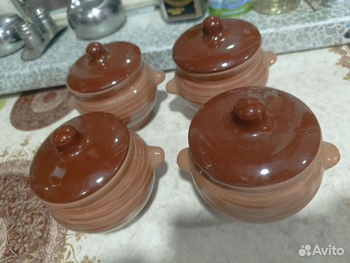 Керамические горшки для запекания