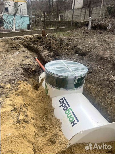 Автономная канализация для семьи за один день