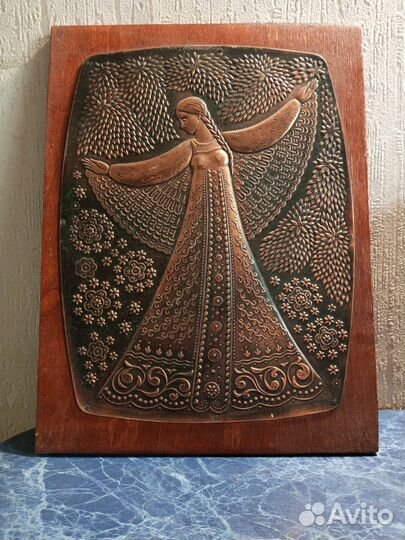 Чеканка панно СССР