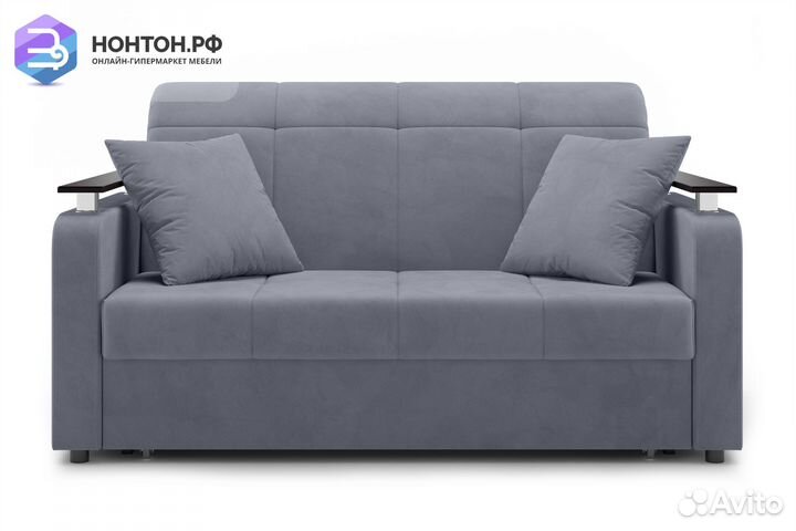 Диван аккордеон Остин темно-серый