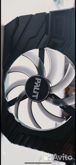 Кожух с вентилятором GTX1660 super palit storm x