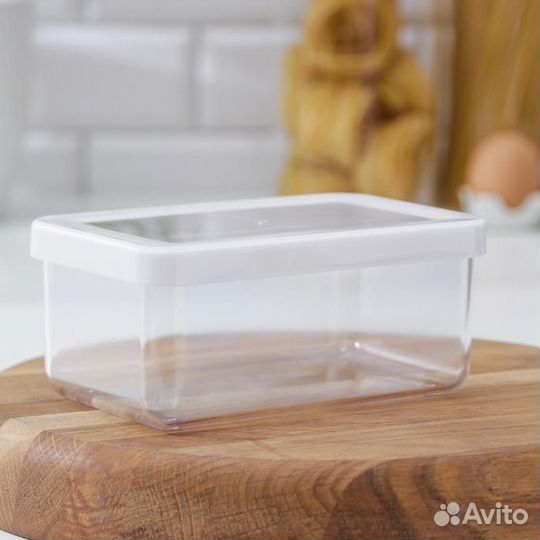 Контейнер для сыпучих продуктов «Степ», 800 мл, 16