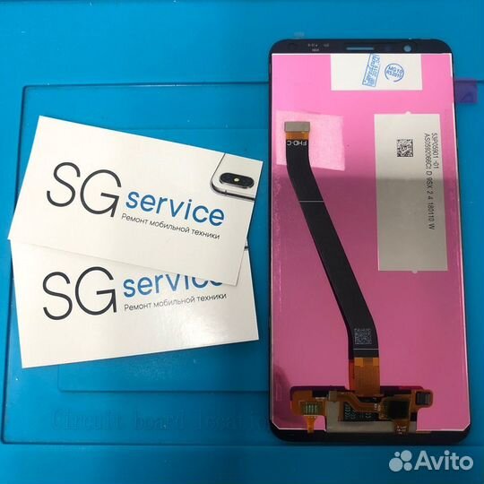 Дисплей Huawei Honor 7X в сборе черный