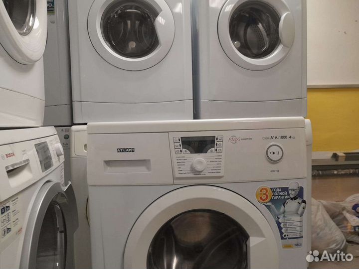 Стиральная машина атлант узкая 35 см,4 кг