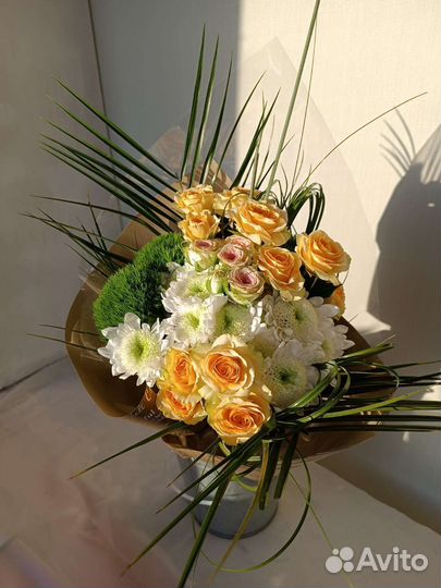 Букет. Кустовые розы. Супер сорт