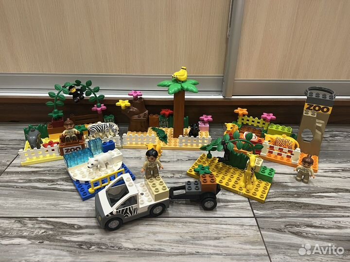 Lego duplo огромный зоопарк