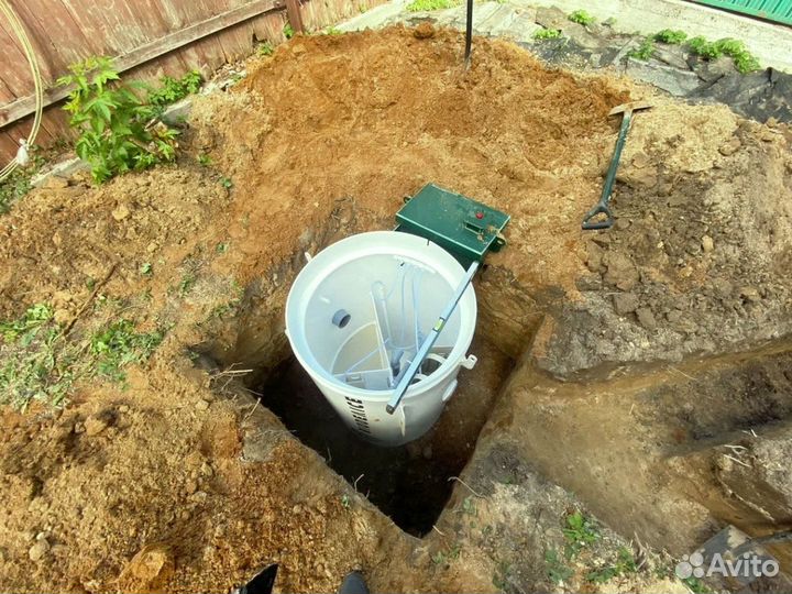 Септик эко Урал 3 с переливом