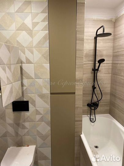 Шкаф пенал для ванной в потолок